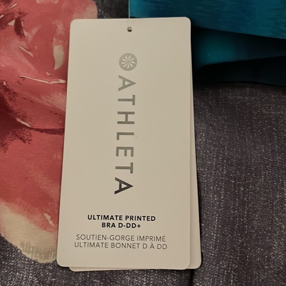 Athleta Ultimate Printed Bra - Picture 3 of 3